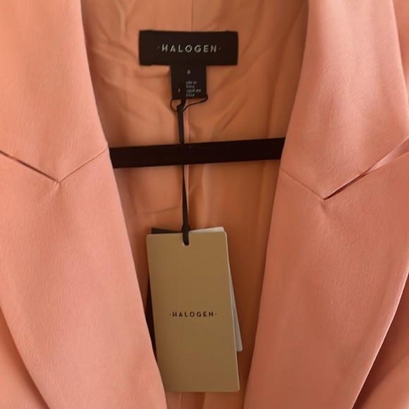 Halogen Darted One-Button Blazer size S - Picture 4 of 7